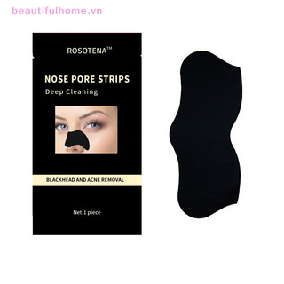 [Beautifulhome] Mặt nạ loại bỏ mụn đầu đen Unisex Peel Dải mũi Làm sạch sâu Thu nhỏ lỗ chân lông Mũi đen Loại bỏ nhãn dán Mặt nạ chăm sóc da [làm đẹp]