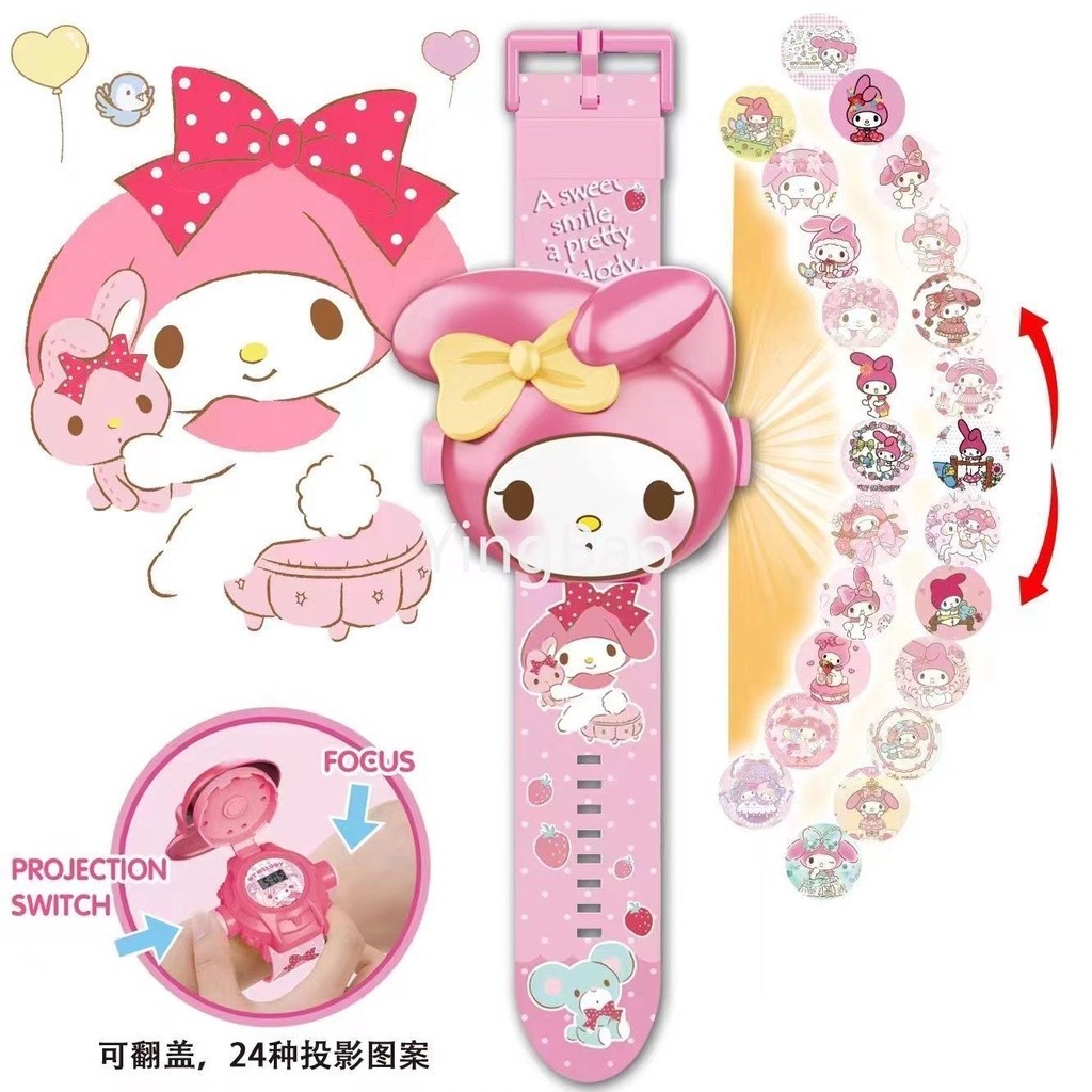 Đồng hồ đồ chơi trẻ em,đồng hồ cho bé gái bé trai chiếu hình