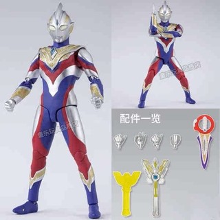 Bóng Tối Vĩnh Cửu Sáng Triga Mới Ultraman shf Mô Hình Sáng Sirozeta Khớp Di Chuyển Đồ Chơi Hành Động