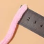 Sợi len thô SMILE, 50g / bóng Sợi ren dải băng đầy màu sắc, Khăn móc DIY Khăn quàng cổ dệt kim Chủ đề chống đóng cọc Chenille Sợi đan tay