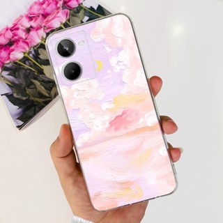 Dành Cho Realme 10 4G Ốp Lưng RMX3630 Mềm Mèo Đáng Yêu Thỏ Gấu Trúc Trong Suốt Silicon Ốp Lưng Điện Thoại Realme 10 Pro RMX3663 Vỏ