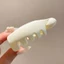 BORAGETE Chuối Hairgrip, Thiết Kế Đơn Giản Kẹp Móng Vuốt Xoắn Hàn Quốc, Phụ Kiện Tóc Thời Trang Kẹp Tóc Cho Nữ Bé Gái