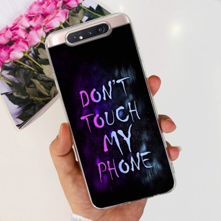 Dành Cho Samsung A80 Ốp Lưng Họa Tiết Thoáng Mát Trong Suốt Silicon Mềm TPU Điện Thoại Dành Cho Samsung Galaxy A80 A90 SM-A805F A 80 Vỏ