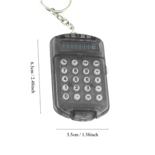 Móc chìa khóa ITRUMPET, Màn hình 8 chữ số Máy tính sáng tạo, Đồ dùng học tập Mini nhẹ đa chức năng di động