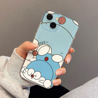 Phim hoạt hình Doremon Bao gồm tất cả dễ thương CHO LABU IPhone11 Ốp lưng IPhone 12 / 13 / 14 / 15 Plus Silicone mềm vui nhộn X / 7 / 8 Vỏ bảo vệ chống sốc chống rơi