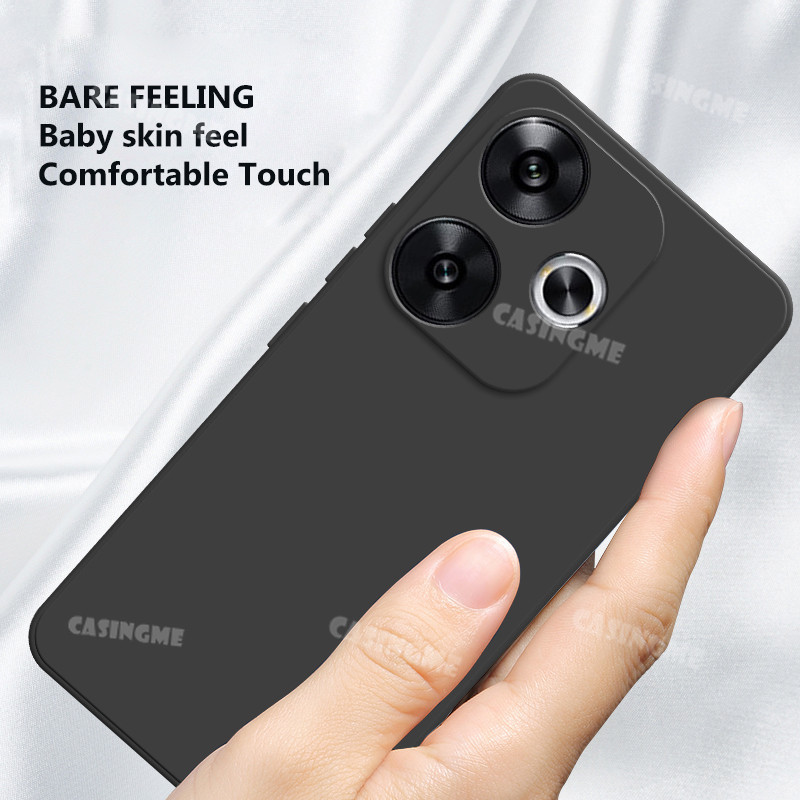 Redmi 13 2024 Vỏ Lỏng Vuông Cho Redmi 13 4G Redmi13 13Redmi 4G 5G 2024 Vỏ Điện Thoại Silicon Vuông Vỏ Mềm Chống Sốc
