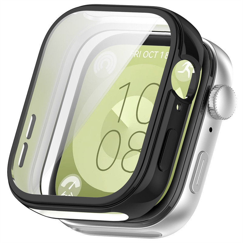 Ốp lưng cho Huawei WATCH FIT 3 4 5 Pro Vỏ bảo vệ trong suốt silicone tpu mềm phụ kiện vỏ bảo hiểm toàn diện Vỏ Huawei WATCH FIT3 FIT4 FIT5 PRO