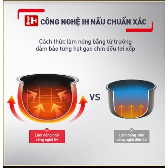 Nồi cơm điện tử cao tần Tefal RK818A68 1.8L - Bảo hành chính hãng 24 tháng [Hỏa tốc HCM]