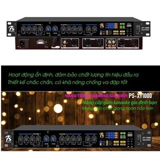 Máy Nâng Tiếng PS Audio XT1000 Plus - Chống Hú Rít Tiếng Sáng Dễ Điều Chỉnh, Cho Tiếng Bass Lực Mạnh, Tiếng Treble Bén