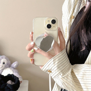 Gương Tình Yêu Tròn Từ Tính Giá Đỡ Điện Thoại Cho Magsafe Case Và IPhone 15 14 13 12 Pro Max 14 Plus Có Thể Gập Lại Pop Ring Grip Co Giãn Để Bàn Màu P1