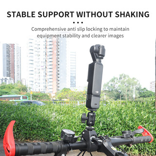 Cho Osmo Pocket 3 Thể Thao Camera Đứng Hành Động 4 Xe Đạp Đi Xe Máy Chụp Cố Định Đứng Insta360 GO3 Toàn Cảnh Camera Đế Cố Định