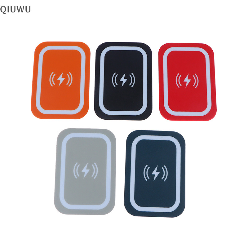 Qiuwu Đa Năng Gắn Xe Từ Tính Giá Đỡ Miếng Dán Tấm Sắt Cho Điện Thoại Di Động Tấm Kim Loại Siêu Mỏng Supporg Sạc Không Dây.