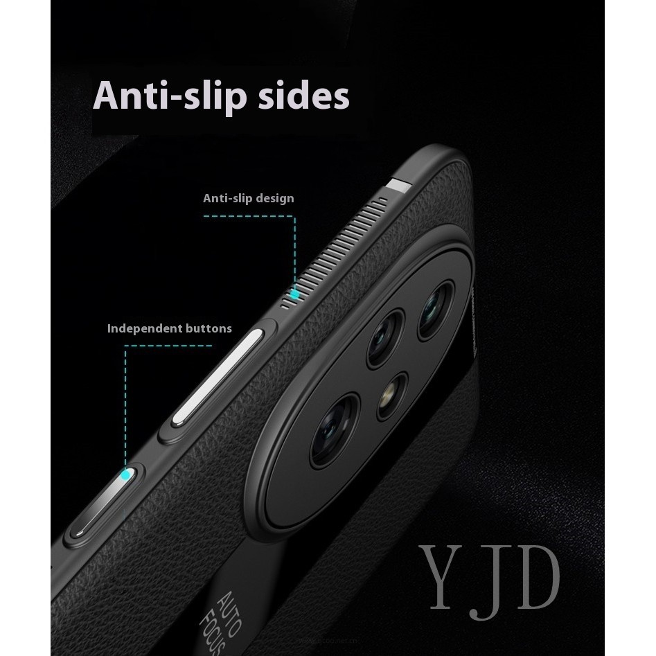 Ốp lưng YJD cho Honor 200 Pro Vỏ điện thoại chống sốc TPU siêu mỏng