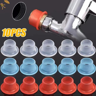 [Gou] 10 Chiếc Vòi Đa Năng Chống Rò Rỉ Niêm Phong Đệm Ống Silicon Cắm Ống Ren Ngăn Ngừa Nhỏ Giọt Rò Rỉ Cắm VN