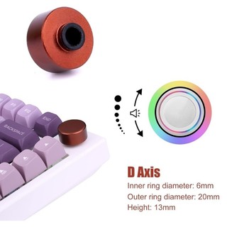 Núm bàn phím kim loại EZ Tăng cường gõ cho bàn phím cơ F75 IK75