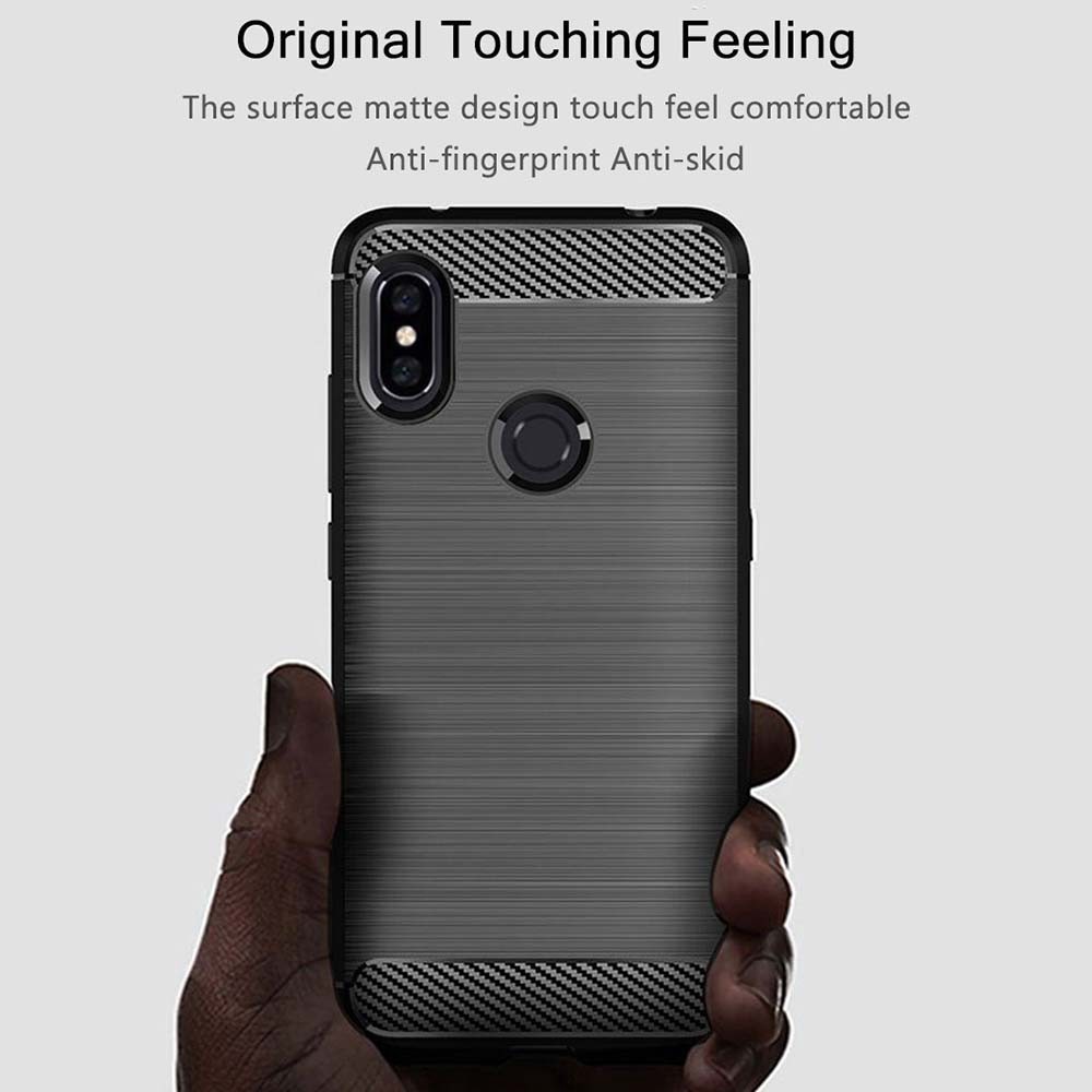 Ốp điện thoại chống sốc bằng sợi Carbon siêu mỏng Asus Zenfone Max Pro M2 ZB631kl ZB633KL ZS630KL Zenfone 6z 9 9z