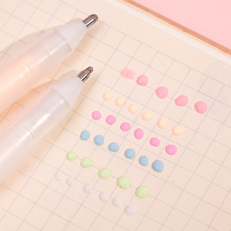 [Nổi bật] Bút Gel sổ tay - Dính keo DIY - Bút phân phối thủ công - Sáng tạo, khô nhanh, Macaron, dung lượng cao - Đồ dùng học tập văn phòng - Văn phòng phẩm dành cho học sinh