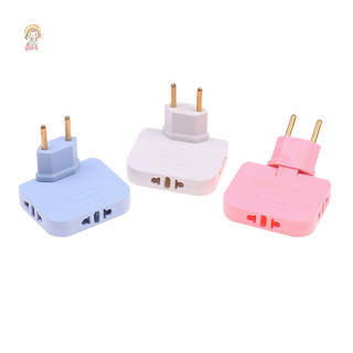 Twe Có Thể Điều Chỉnh 3 Trong 1 EU Cắm Nối Dài Bộ Chuyển Đổi Điện Xoay 180 Độ VN