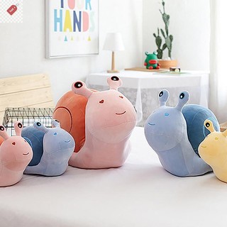 ALIK Hoạt Hình Ốc Ốc Sang Trọng Đồ Chơi Thú Đáng Yêu Nhồi Bông Mềm Ốc Búp Bê Sofa Đệm Quà Tặng Sinh Nhật Dễ Thương Cho Bé Gái VN