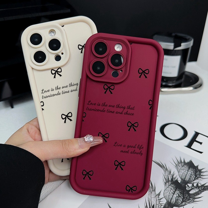 Ốp Điện Thoại Họa Tiết Nơ Dễ Thương Graffiti Cho Vivo V23 V20 Pro V23E X90 X70 X60 Pro Mắt Thiên Thần Vỏ Mềm Chống Sốc