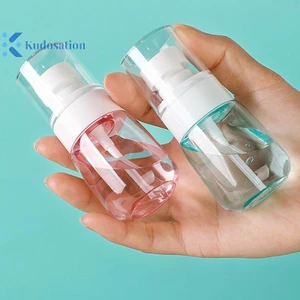 Kudosation 30ml / 60ml / 100ml Fine Mist Chai Nhựa Bottl Lotion Bơm Nước Hoa Du Lịch Chai Nước Đổ Lại