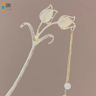 Han Quần Áo Trung Quốc Đũa Tóc Có Tua Rua Mới Phong Cách Trung Hoa Sườn Xám Đũa Tóc