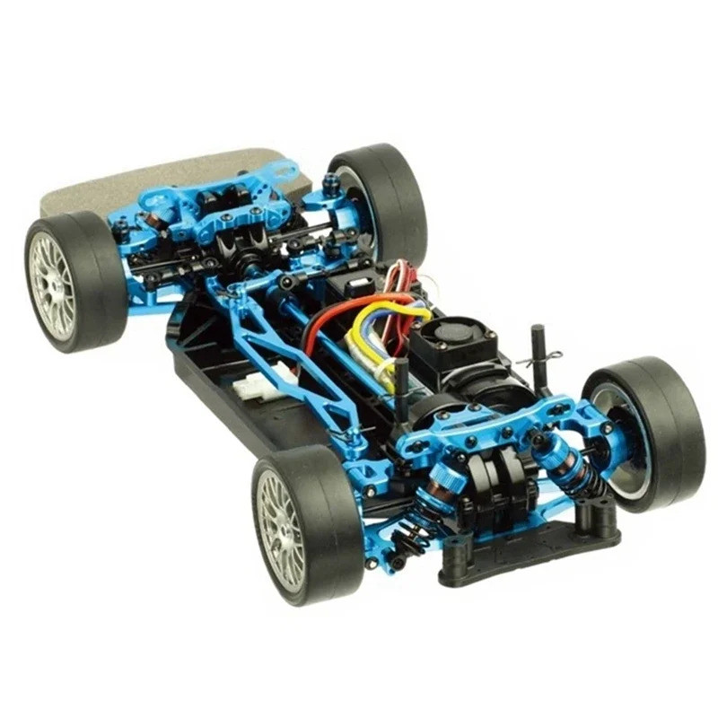 Bộ khớp trục truyền động trung tâm bằng kim loại hợp kim nhôm và cánh quạt cho Tamiya TT-02 TT-02B TT02 TT02B 1 / 10 RC Xe nâng cấp các bộ phận