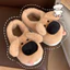 Giày Cotton Xixitiao Nam Nữ Giữ Ấm Mùa Đông Thời Trang Nhà Cặp Đôi Dễ Thương