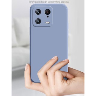 Thời Trang Mới Xiaomi Mi 13 Lite 13 Pro 11 14 Khung Ốp Lưng Vuông Mỏng Mềm TPU Silicon Có Dây Đeo Tay Dây Đeo Cổ Tay