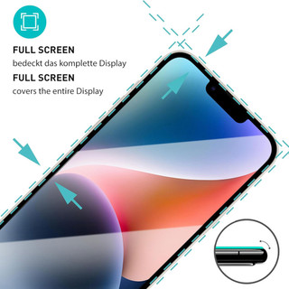 3 Miếng HD Kính Bảo Vệ Màn Hình Cho iPhone 16 15 14 13 12 11 Pro Max Toàn Màn Hình Kính Cường Lực Bảo Vệ Cho iPhone X XR Xs