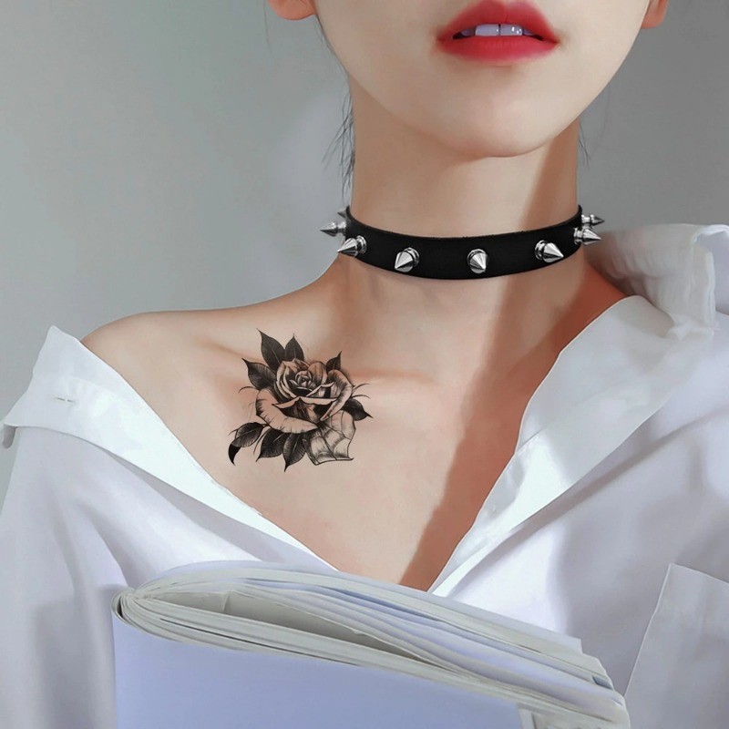 Nhiều Phong Cách Nữ Punk Da Cổ Gợi Cảm Vòng Cổ - Rock Gothic Trái Tim Đinh Tán Choker - Phụ Kiện Trang Sức Cơ Thể