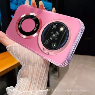 Ốp điện thoại XIAOMI POCO X3 PRO POCO X3 NFC POCO X3, chống sốc, hấp thụ từ tính, bảo vệ môi trường, có viền mềm và mặt sau chống trượt XXXD5