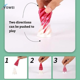 YOWEI 3D In Hình Nón Xoắn Ốc Không Thể Kim Tự Tháp Vượt Qua Điêu Khắc Kim Tự Tháp Chỉ Ảo Ảnh VN