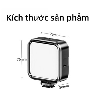 Đèn LED Selfie 6500K, Trợ Sáng Selfie Quay Video, Chụp Ảnh, Livestream Tiện Lợi