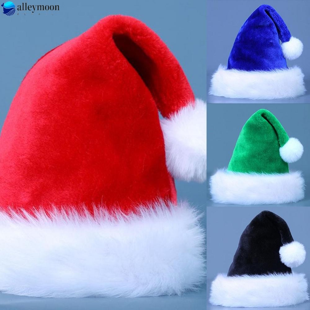 Mũ sang trọng tiệc Giáng sinh với thiết kế ông già Noel tuyệt vời để trang trí nội thất Xanh đỏ