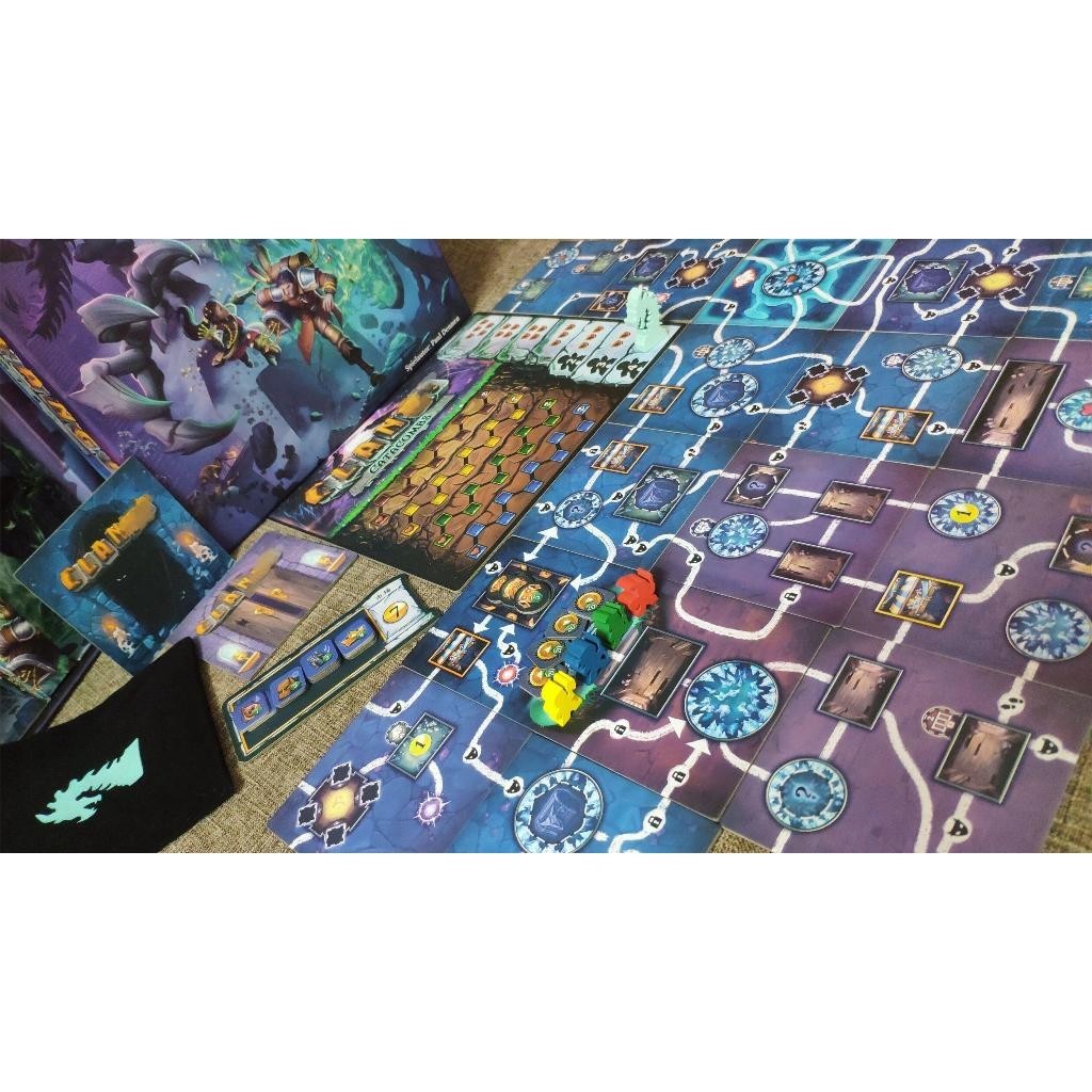 Boardgame Clank Catacomb phiên bản nâng cấp rất hay của Clank Tigar
