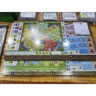 Boardgame Ark Nova kèm Map Pack 1 có Expansion Marine World Tigarboardgame