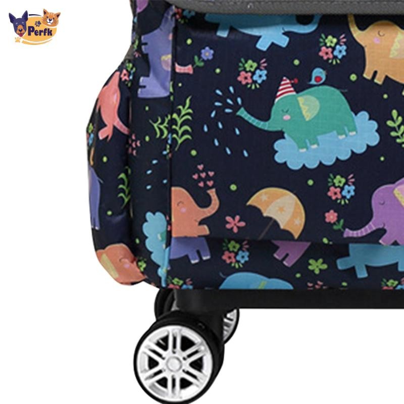 Du Lịch Túi Duffel Túi May Có Bánh Xe Chống Mài Mòn Dung Tích Lớn Sắp Xếp Lưu Trữ Du Lịch Tote Cán Duffel Túi
