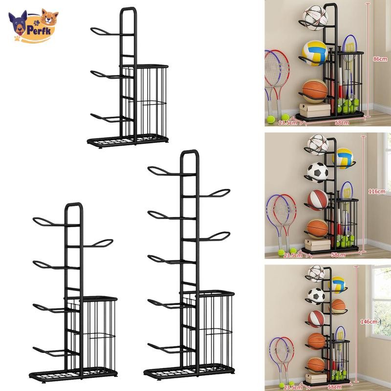 Thiết Bị Thể Thao Giá Để Đồ Bóng Rổ Giá Để Đồ Tự Do Bóng Bảo Quản Giá Đỡ Cho Bóng Rổ Bóng Đá Vợt