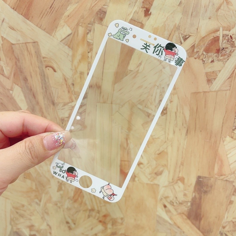 Phim Hoạt Hình Bảo Vệ Toàn Diện Kính Cường Lực Bảo Vệ Màn Hình Cho iphone 6 6s 7 8 plus 4 4s 5 5s se se2 se3