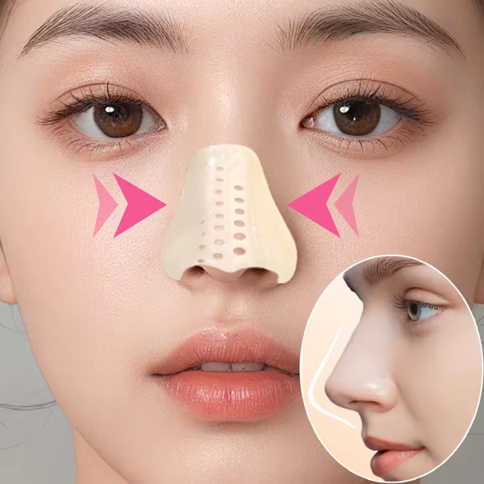1 / 3 / 5 Cái Nẹp mũi nhựa nhiệt dẻo nhiệt độ thấp - Dụng cụ chỉnh chiều cao cầu kẹp mũi thoáng khí - Dụng cụ chăm sóc sắc đẹp