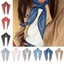 Khăn choàng EBINLANDS Hijabs, Khăn lụa hạt điều mỏng, Trang trí chống nắng thời trang Túi cao cấp quấn cổ tay mùa xuân thu