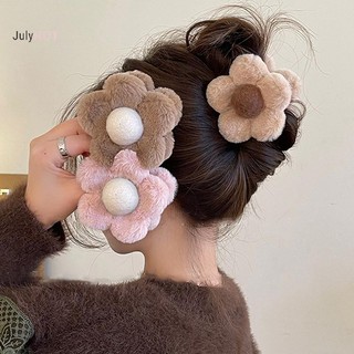 Julyhot Hoa Sang Trọng Vuốt Tóc Kẹp Lớn Đơn Giản Barrettes Cua Kẹp Tóc Hairgrips Thu Đông Phụ Kiện Tóc Massivedeals