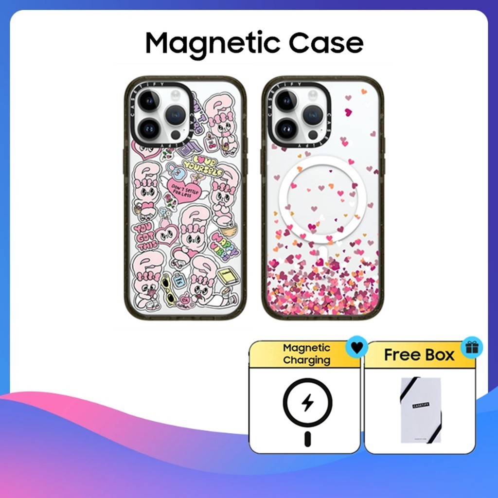 Casetify Y2K Esther Bunny Nhựa Cứng PC Dành Cho iPhone 11 15 12 13 14