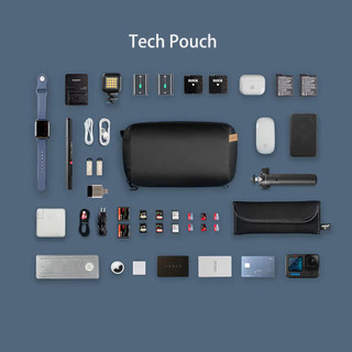 PGYTECH Tech Phụ Kiện Túi Chống Thấm Nước Nhỏ Điện Tử Tổ Chức Túi Tech Sắp Xếp Túi Cho Cáp, Pin Điện Thoại