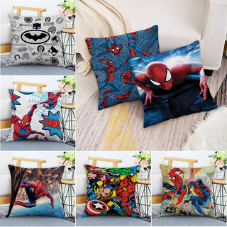 Vỏ Gối Siêu Anh Hùng Người Nhện In Một Mặt Polyester Ném Gối Bọc Xe Ô Tô Vỏ Gối Trang Trí Nhà (Không Có Lõi Gối)