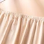KIN Nữ Ren Viền Nửa Trượt Underskirt Chiều Dài Đầu Gối Váy Petticoat Cho Váy Dưới