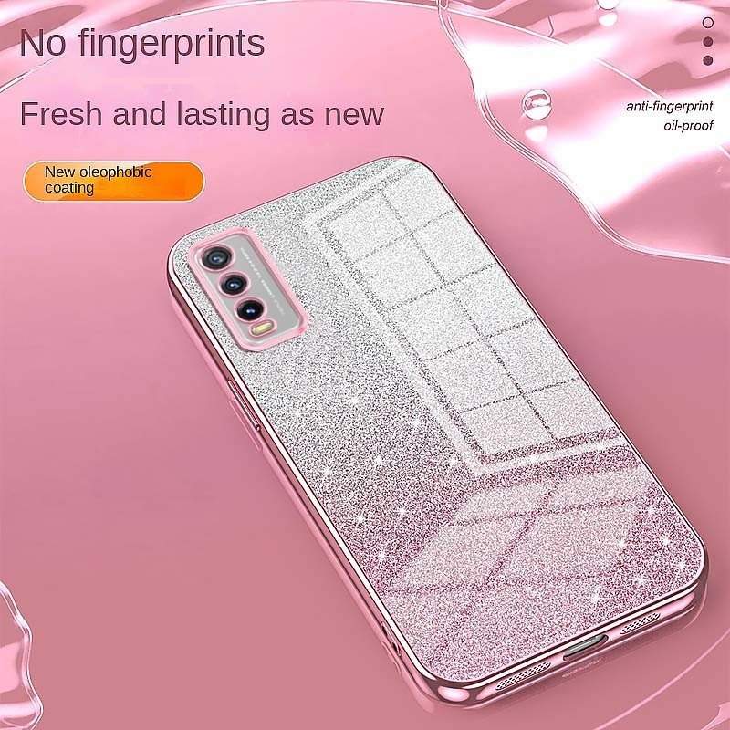 YBD Ốp Điện Thoại Mới Nhất Cho Vivo Y20 2021 Y20i Y20S G Y12S 2021 Y20A Y12A Y3S Vivo 2026 V2029 V2038 V2044 V2033 V2042 V2069 V2039 Vỏ Ống Kính Silicon Mềm Bảo Vệ Toàn Diện
