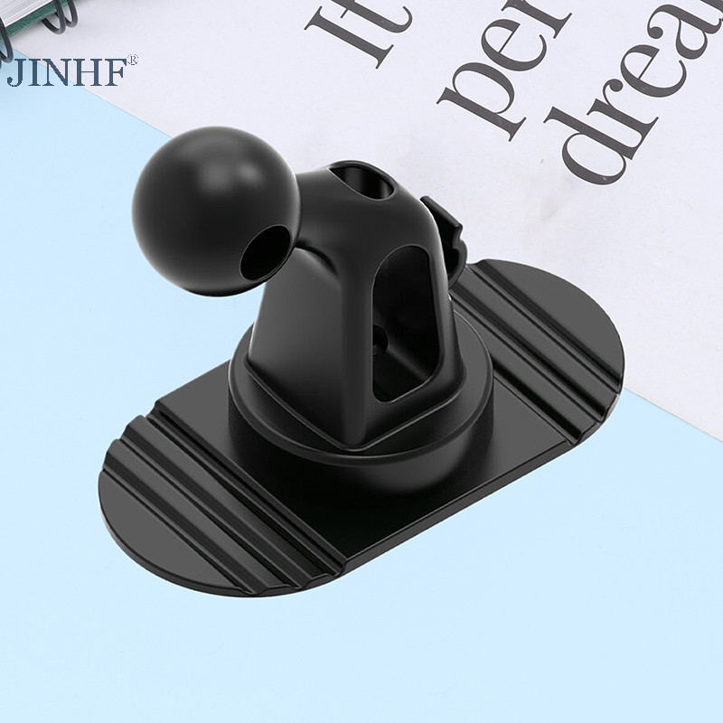 Jinhf Đa Năng Giá Đỡ Điện Thoại Ô Tô Đế 17 Mm Bóng Đầu Miếng Dán Đế Điện Thoại Ô Tô Phụ Kiện GPS Cho IPhone Xiaomi HOT