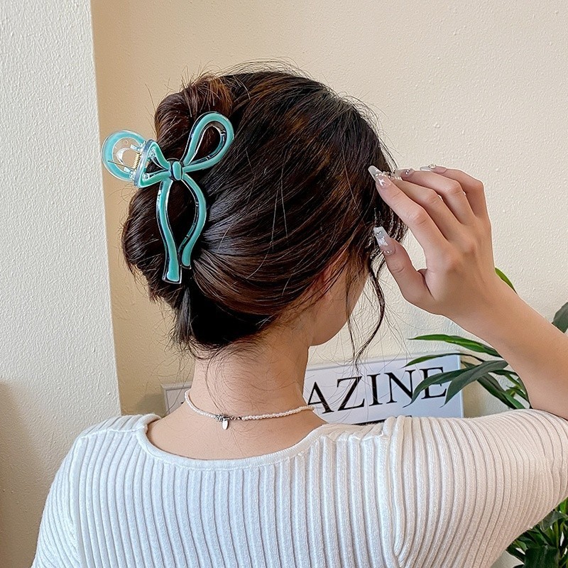 Product image Kẹp tóc hình nơ bươm bướm iLita kẹp càng cua đẹp cho nữ hottrend nhiều màu phong cách Hàn Quốc cặp búi tóc cute 3